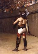 Jean Leon Gerome Gaulish Gladiator Spain oil painting artist